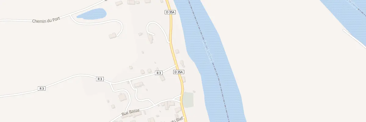 Plan du 6 Rue de la Plage à Glanon