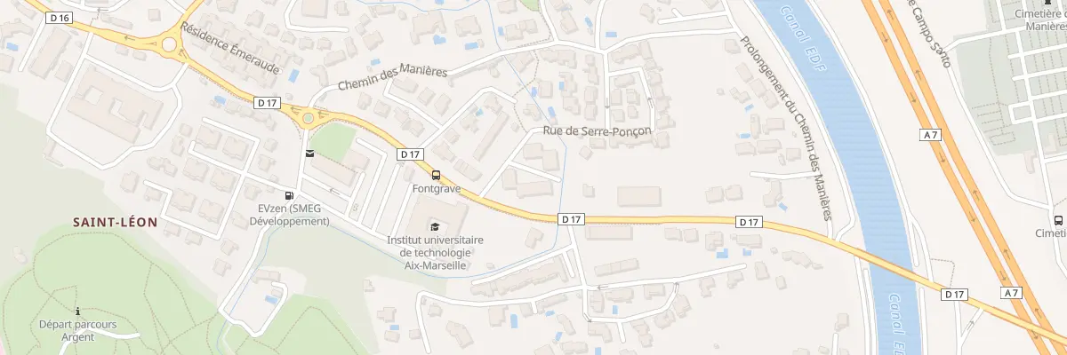 Plan du 9002 Vieille Route de Pelissann à Salon-de-Provence