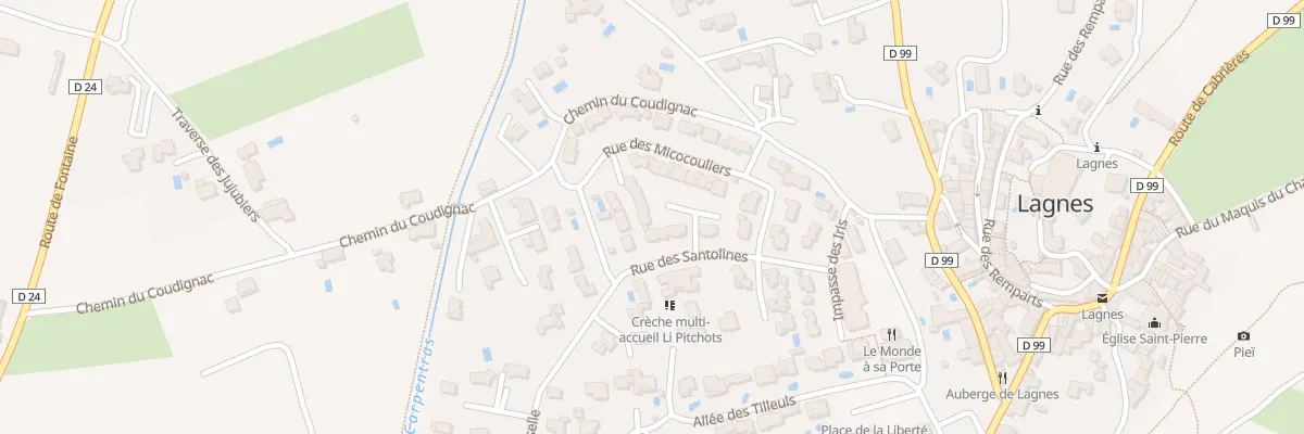Plan du 12 Res l’Oree du Village à Lagnes
