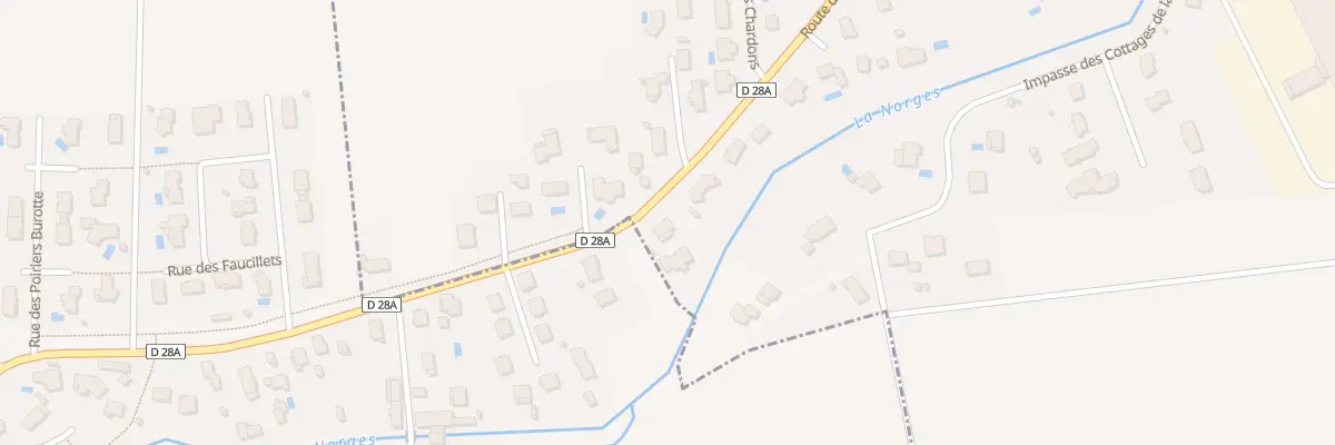 Plan du 29 Rte de Bretigny à Clénay