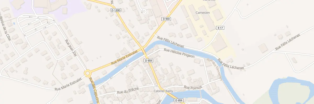 Plan du 3 Rue Héloïse Pingeon à Is-sur-Tille