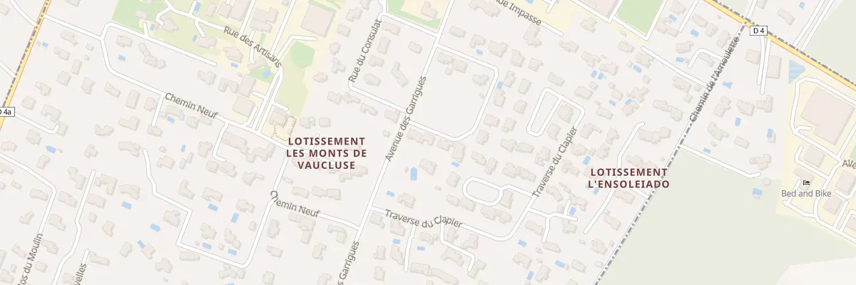 Plan du 32 Rue des Grands Pins à Saint-Didier