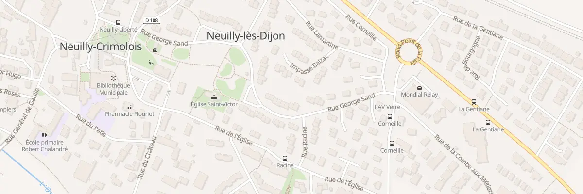Plan du 63 Rue George Sand à Neuilly-Crimolois