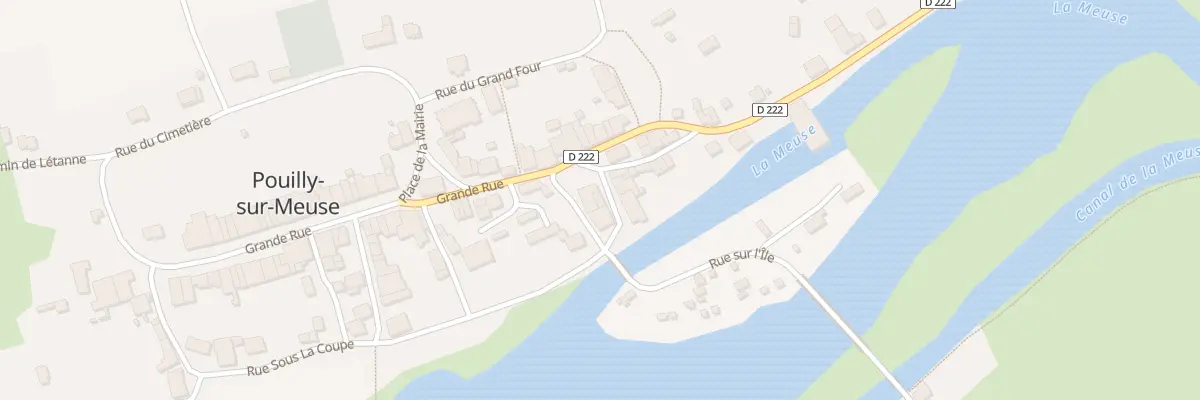 Plan du 4 Rue de la Forge à Pouilly-sur-Meuse
