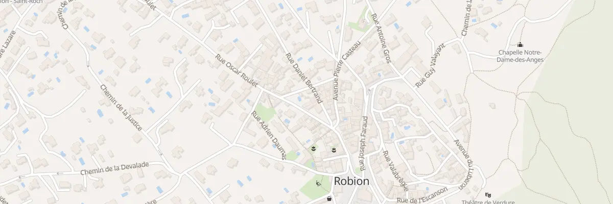 Plan du 118 Rue Oscar Roulet à Robion