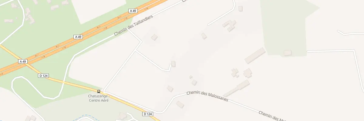 Plan du 230 Che des Taillandiers à Chatuzange-le-Goubet