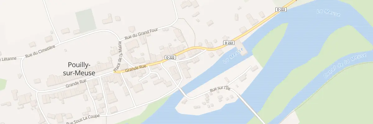 Plan du 4 Rle du Moulin à Pouilly-sur-Meuse