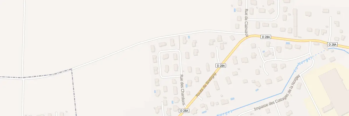 Plan du 17 Rue des Chardons à Clénay