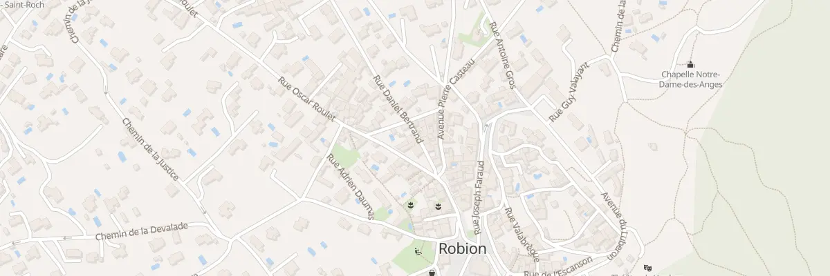 Plan du 5052F Rue Daniel Bertrand à Robion