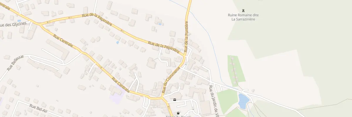 Plan du 3 Rue de la Pépinière à Saint-Quentin-Fallavier