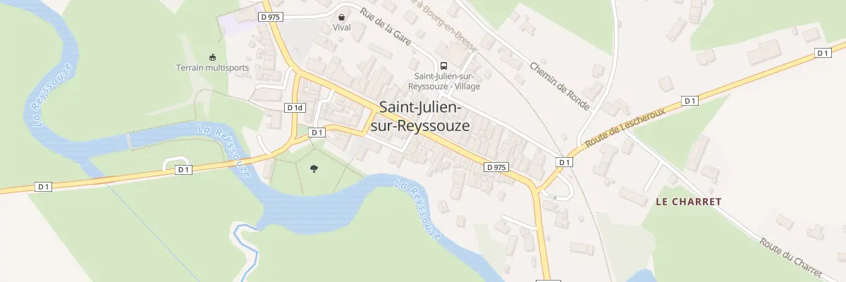 Plan du 147 Rue Grande Rue à Saint-Julien-sur-Reyssouze