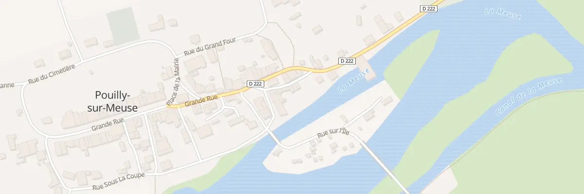 Plan du 6 Rle du Moulin à Pouilly-sur-Meuse
