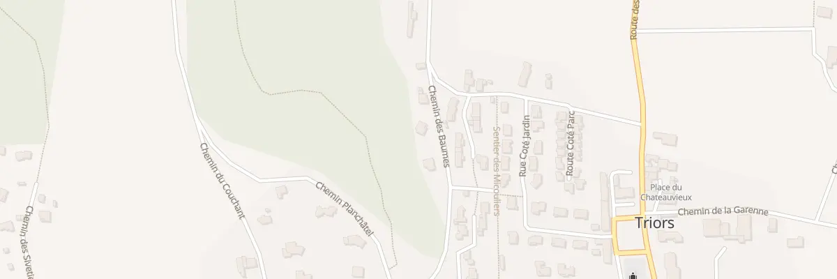 Plan du 5149 Planchatel à Triors