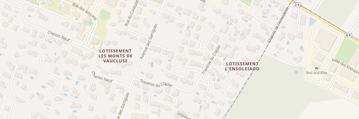 Plan du 70 Imp des Bérigoules à Saint-Didier