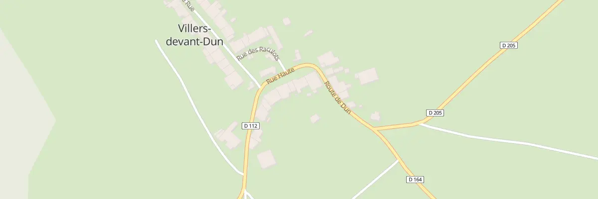 Plan du 3 Rue Haute à Villers-devant-Dun