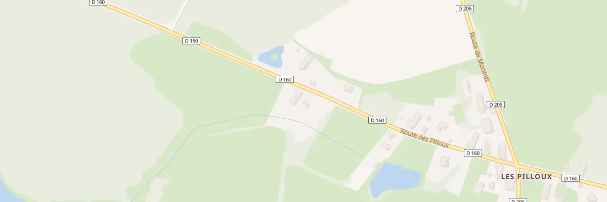 Plan du 2 Rte des Pilloux à Savigny-sur-Seille