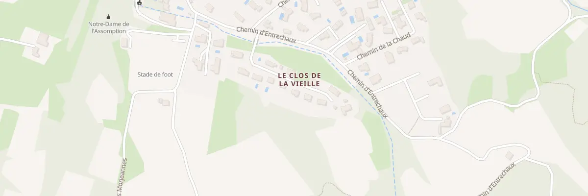 Plan du 8 Lot Clos de la Vieille à Saint-Romain-en-Viennois