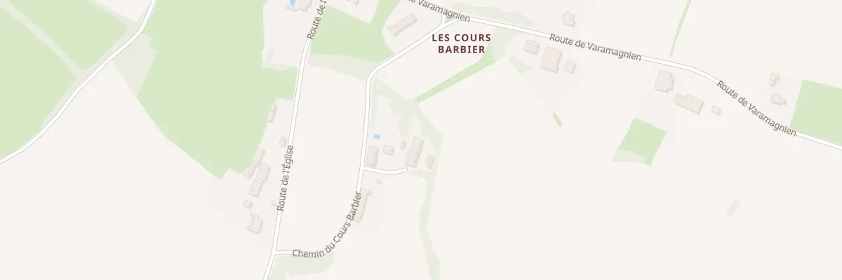 Plan du 225 Che du Cours Barbiers à Ménetreuil