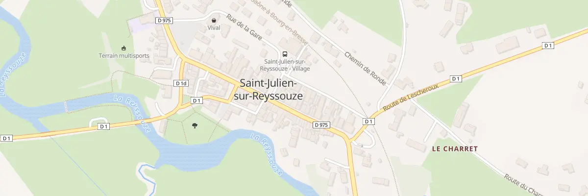 Plan du 120 Rue Grande Rue à Saint-Julien-sur-Reyssouze