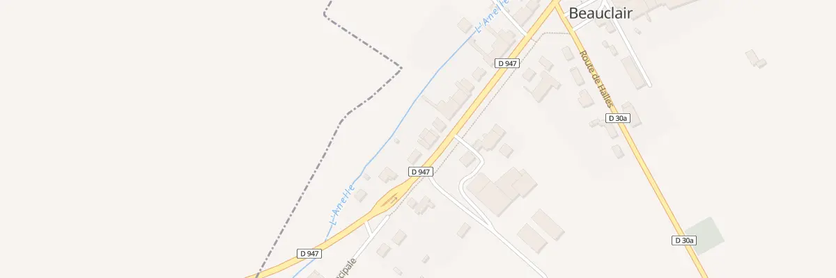Plan du 5 Rue Principale à Beauclair