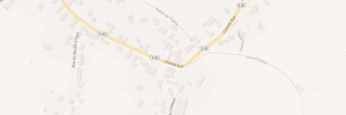 Plan du 799 Grande Rue à Broin