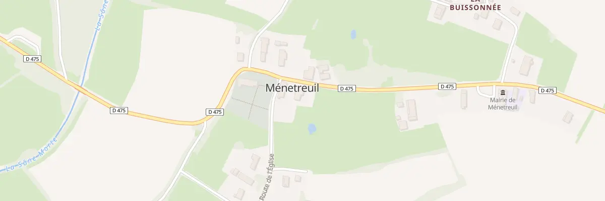 Plan du 20 Rte de la Mairie à Ménetreuil