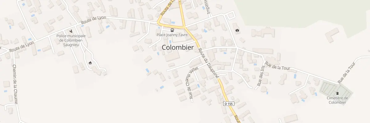 Plan du 64 Imp de la Louvière à Colombier-Saugnieu