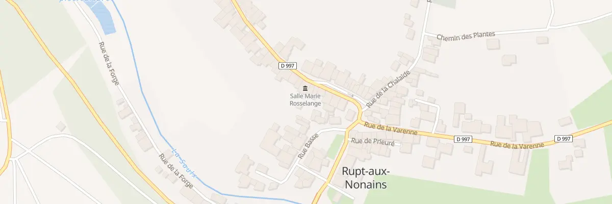 Plan du 11 Rue Louis Best à Rupt-aux-Nonains
