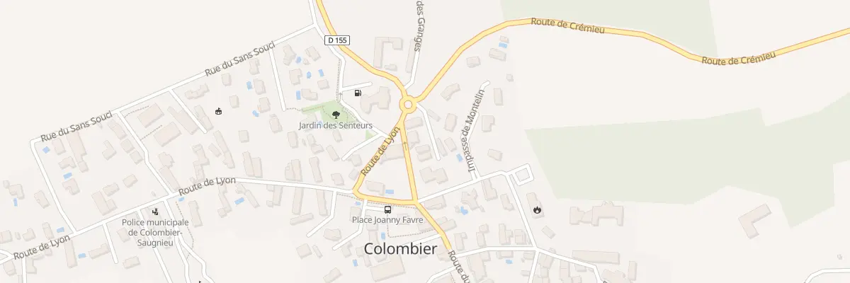 Plan du 20 Rte de Crémieu à Colombier-Saugnieu