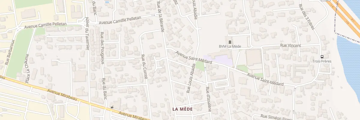 Plan du 13 Rue Louis Abadie à Châteauneuf-les-Martigues
