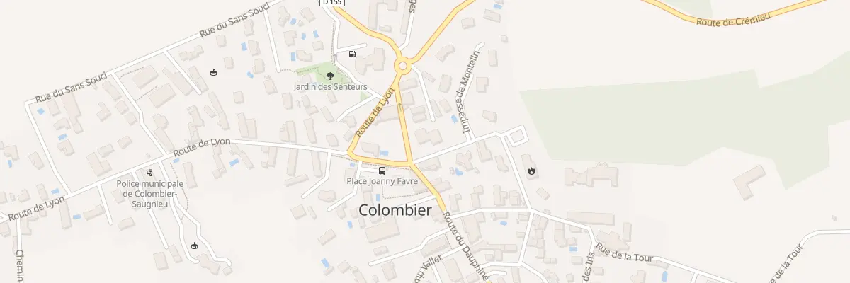 Plan du 35 Che Vie de Dessous à Colombier-Saugnieu