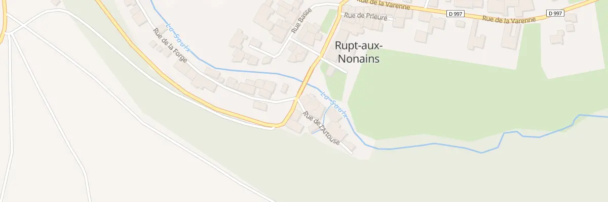Plan du 1 Rue de l’Artouse à Rupt-aux-Nonains