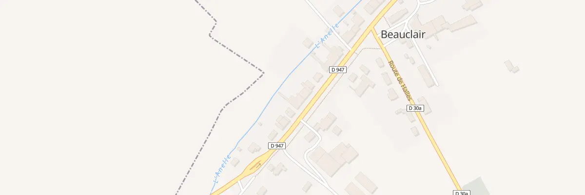 Plan du 9 Rue Principale à Beauclair