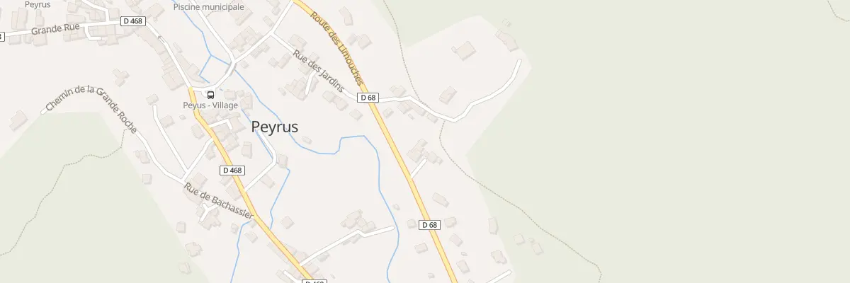 Plan du 3 Imp les Monerons à Peyrus