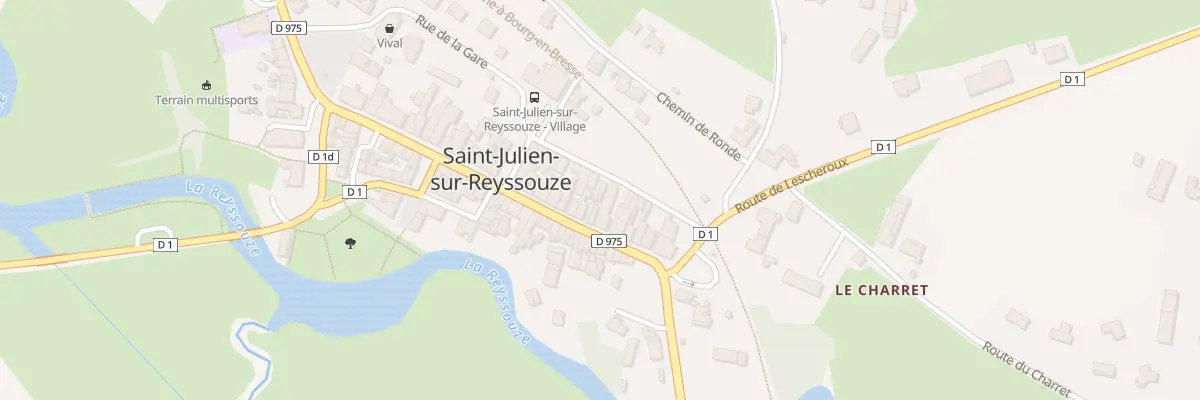 Plan du 60 Rue de la Grenette à Saint-Julien-sur-Reyssouze