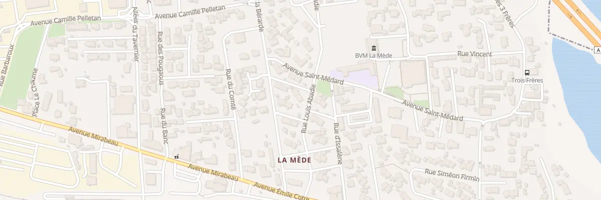 Plan du 7 Rue Louis Abadie à Châteauneuf-les-Martigues