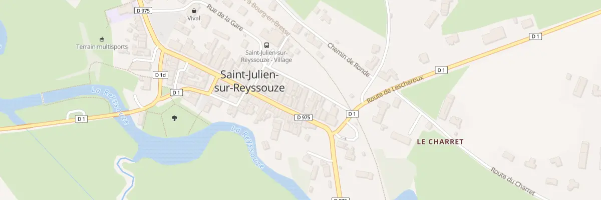 Plan du 78 Rue Grande Rue à Saint-Julien-sur-Reyssouze