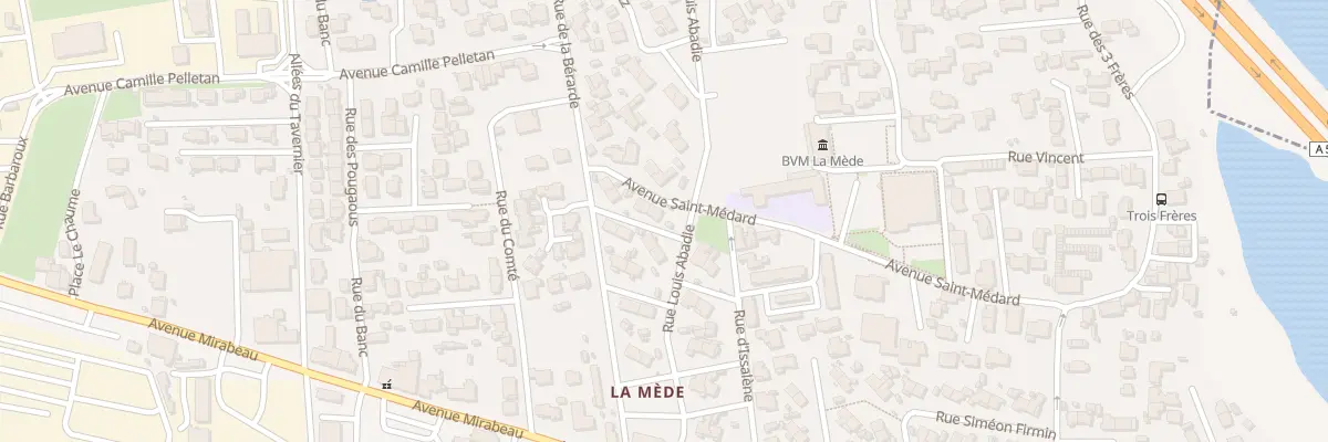 Plan du 11 Rue Louis Abadie à Châteauneuf-les-Martigues
