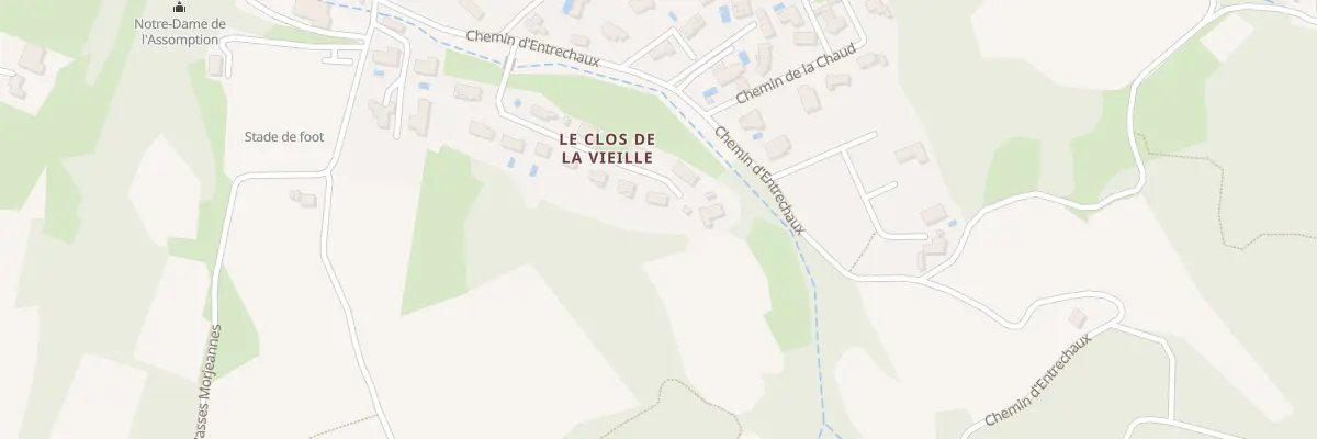 Plan du 6 Lot Clos de la Vieille à Saint-Romain-en-Viennois