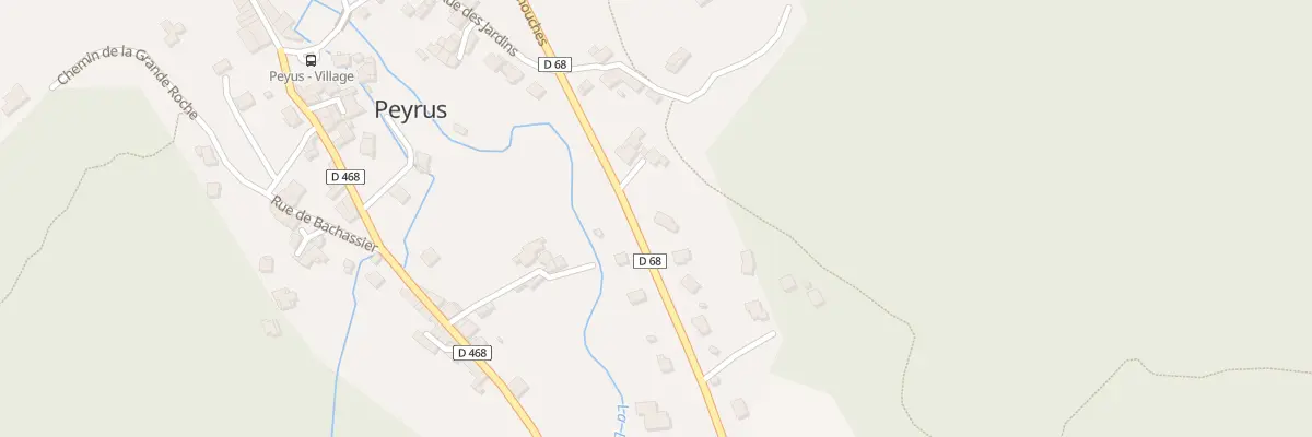 Plan du 805 Rte des Limouches à Peyrus