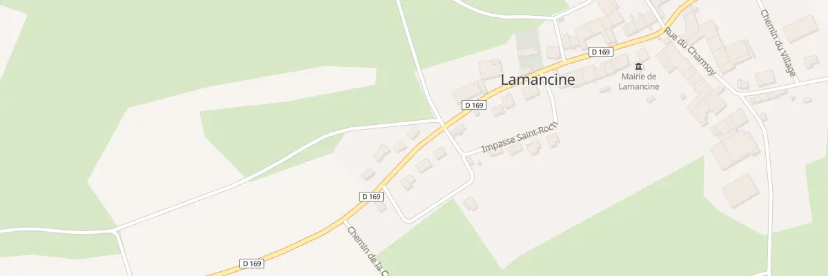 Plan du 30 Rue de la Tournelle à Lamancine