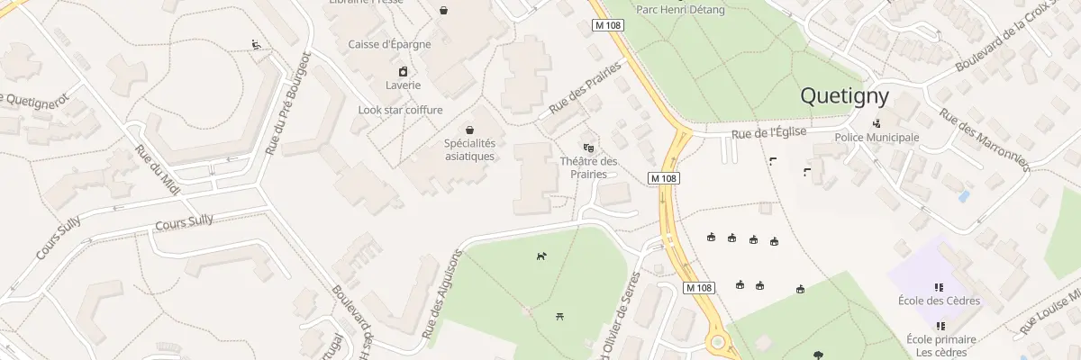 Plan du 4 Rue des Aiguisons à Quetigny