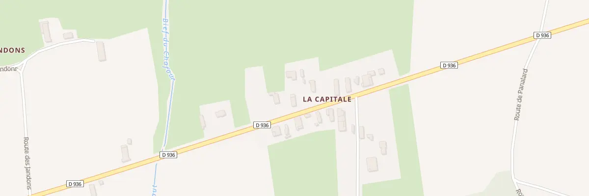 Plan du 2302 Rte de Trevoux à Montracol