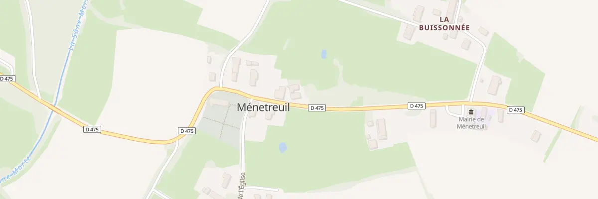 Plan du 85 Rte de la Mairie à Ménetreuil