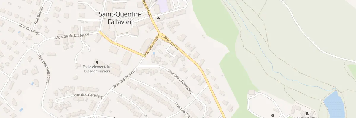Plan du 51 Imp des Amandiers à Saint-Quentin-Fallavier
