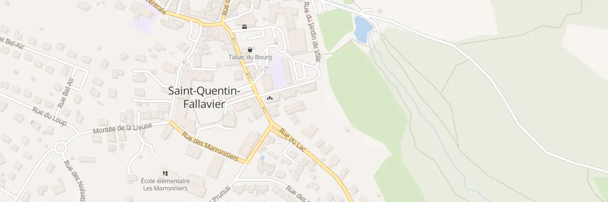 Plan du 29 Rue du Lac à Saint-Quentin-Fallavier