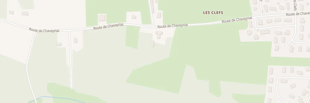 Plan du 713 Rte de Chaveyriat à Montracol