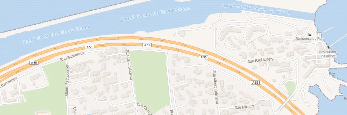 Plan du 12 Rue de l’Arlesienne à Châteauneuf-les-Martigues