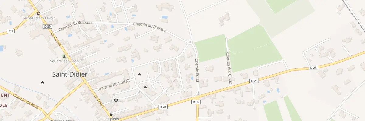 Plan du 124 Rue Notre Dame des Champs à Saint-Didier