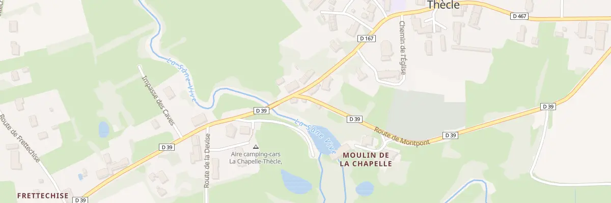 Plan du 10 Rte de Montpont à La Chapelle-Thècle